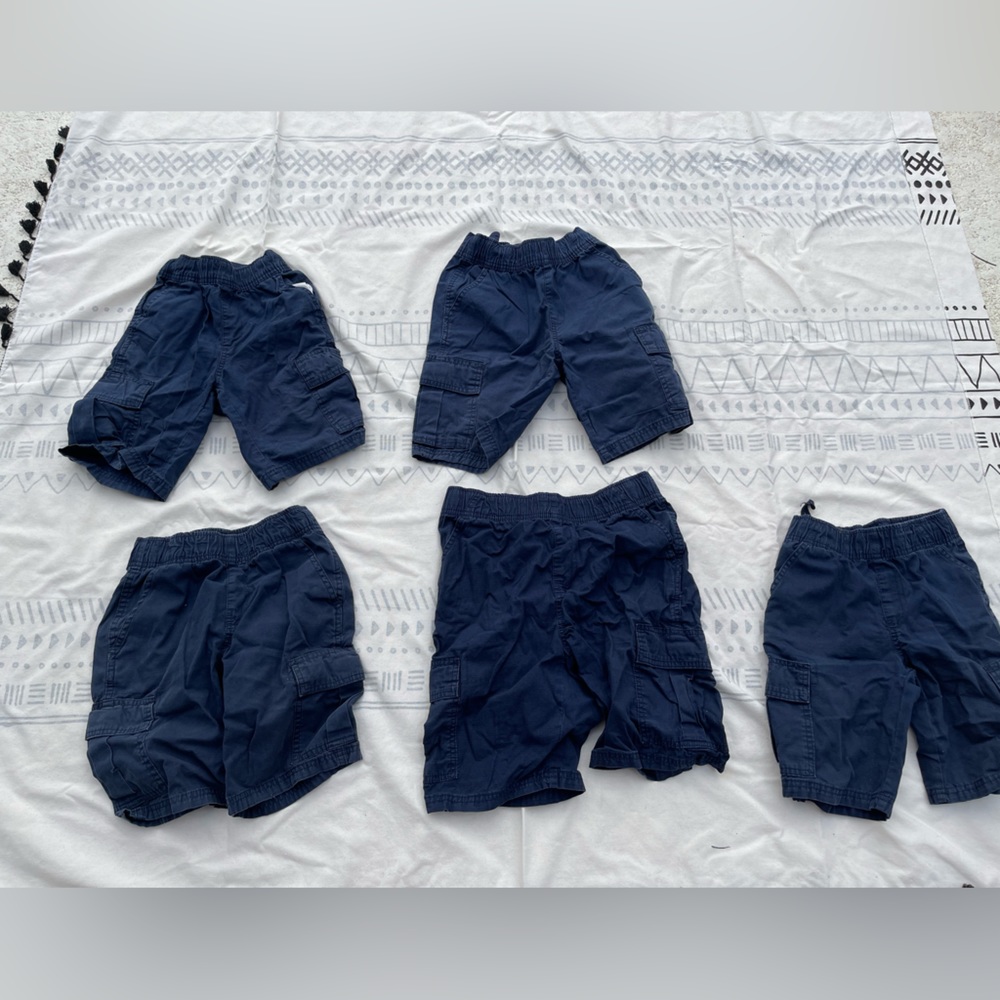 Boys Navy Uniform Shorts
